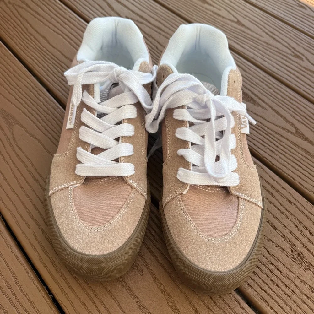 Vans‎ Chukka Push Men's Size 11 Tonal Sepia Tan Brown NEW Canvas Suede